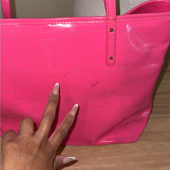 Kate Spade Neon Pink Tote - Picture 4 of 10
